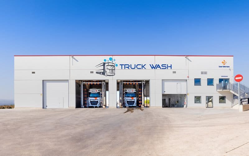 Nave del Truck Wash de E.S. Bardenas